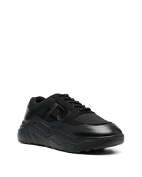 schwarze niedrige Sneakers von PHILEO PARIS