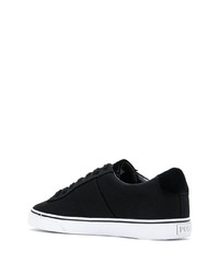 schwarze niedrige Sneakers von Polo Ralph Lauren