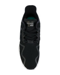 schwarze niedrige Sneakers von adidas