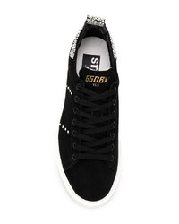 schwarze niedrige Sneakers von Golden Goose Deluxe Brand