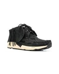 schwarze niedrige Sneakers von VISVIM