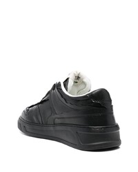 schwarze niedrige Sneakers von MSGM