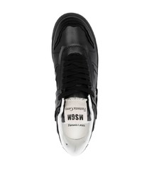 schwarze niedrige Sneakers von MSGM