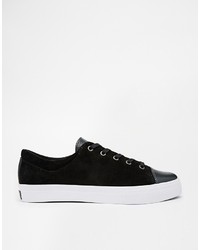 schwarze niedrige Sneakers von Creative Recreation