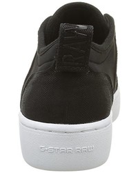 schwarze niedrige Sneakers von G-Star Raw