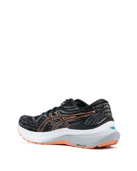 schwarze niedrige Sneakers von Asics