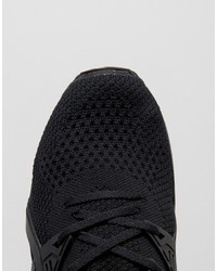schwarze niedrige Sneakers von Asics
