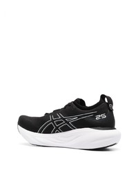 schwarze niedrige Sneakers von Asics