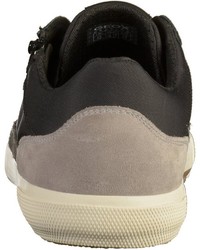 schwarze niedrige Sneakers von Geox