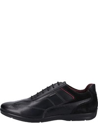 schwarze niedrige Sneakers von Geox