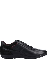 schwarze niedrige Sneakers von Geox