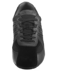 schwarze niedrige Sneakers von Geox