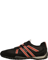 schwarze niedrige Sneakers von Geox