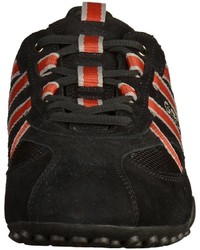 schwarze niedrige Sneakers von Geox