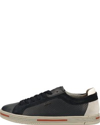 schwarze niedrige Sneakers von Geox