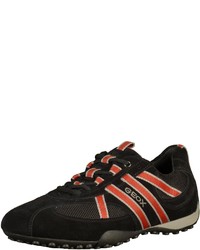 schwarze niedrige Sneakers von Geox