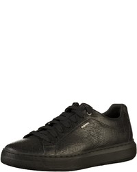 schwarze niedrige Sneakers von Geox