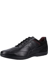 schwarze niedrige Sneakers von Geox