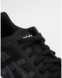 schwarze niedrige Sneakers von Asics