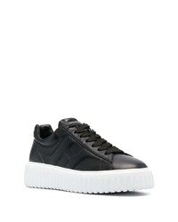 schwarze niedrige Sneakers von Hogan