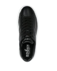 schwarze niedrige Sneakers von Hogan