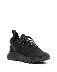 schwarze niedrige Sneakers von DSQUARED2