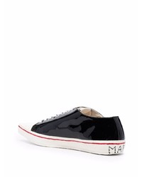 schwarze niedrige Sneakers von Marni