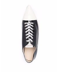 schwarze niedrige Sneakers von Marni