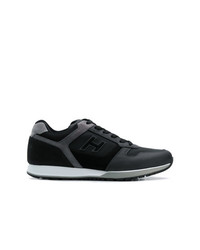 schwarze niedrige Sneakers von Hogan