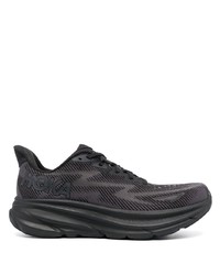 schwarze niedrige Sneakers von Hoka One One