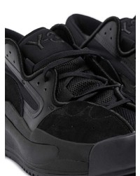 schwarze niedrige Sneakers von Y-3