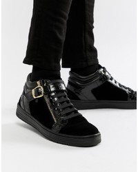 schwarze niedrige Sneakers von House of Hounds