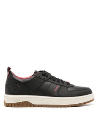 schwarze niedrige Sneakers von Hugo