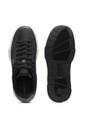 schwarze niedrige Sneakers von Hugo