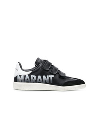 schwarze niedrige Sneakers von Isabel Marant