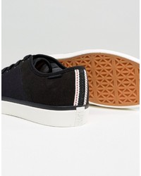 schwarze niedrige Sneakers von Jack and Jones