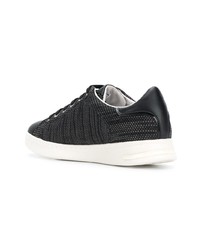 schwarze niedrige Sneakers von Geox