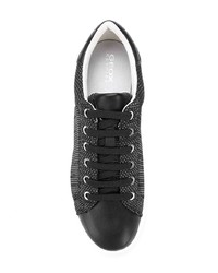 schwarze niedrige Sneakers von Geox