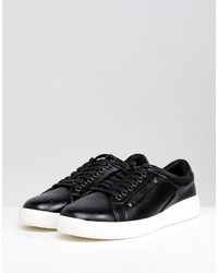 schwarze niedrige Sneakers von Versace