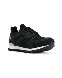 schwarze niedrige Sneakers von Philipp Plein