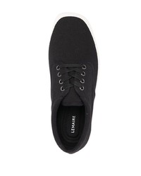 schwarze niedrige Sneakers von Lemaire