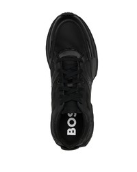 schwarze niedrige Sneakers von BOSS