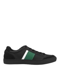 schwarze niedrige Sneakers von Lacoste