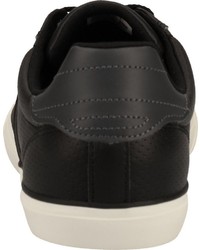 schwarze niedrige Sneakers von Lacoste