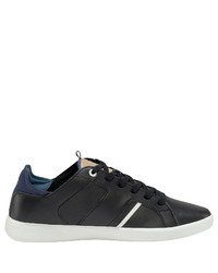 schwarze niedrige Sneakers von Lacoste