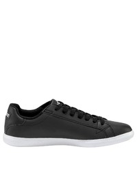 schwarze niedrige Sneakers von Lacoste