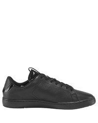 schwarze niedrige Sneakers von Lacoste