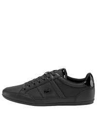 schwarze niedrige Sneakers von Lacoste