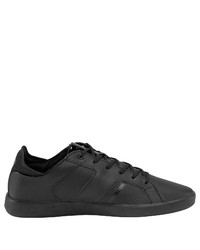 schwarze niedrige Sneakers von Lacoste