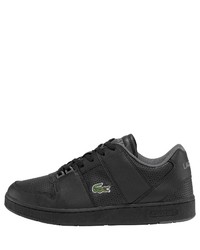 schwarze niedrige Sneakers von Lacoste